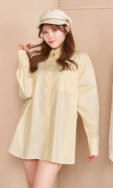 モデル：163cm（着用サイズ：FREE　着用カラー：YEL）