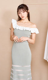 モデル：164cm（着用サイズ：FREE　着用カラー：MNT）