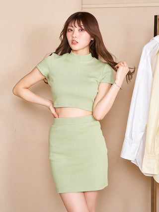モデル：163cm（着用サイズ：FREE　着用カラー：MNT）