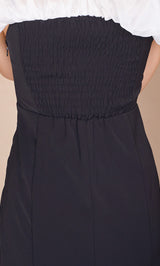 シアー2WAYロングドレス