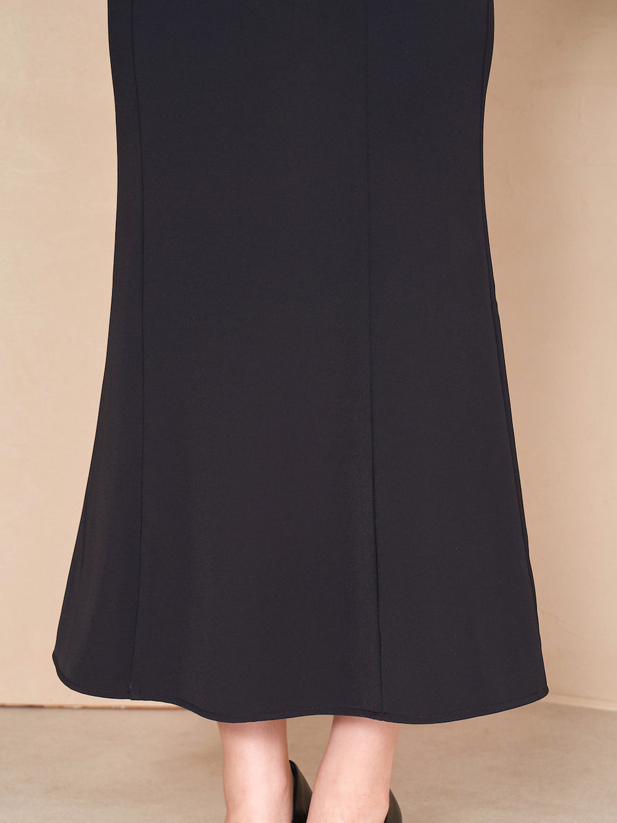 シアー2WAYロングドレス