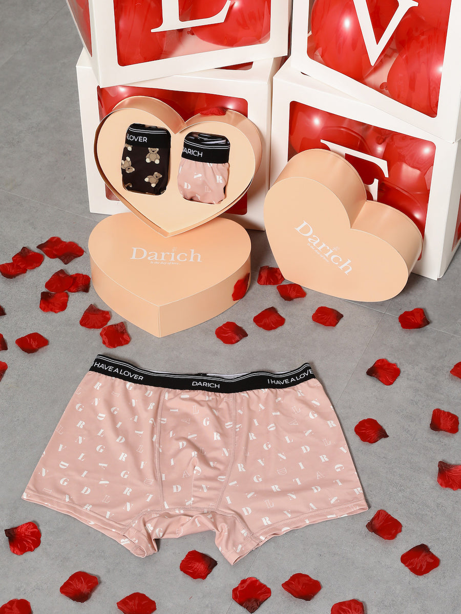 バレンタインメンズショーツセット