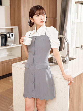 モデル：160cm（着用サイズ：FREE　着用カラー：GRY）