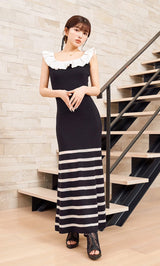 モデル：160cm（着用サイズ：FREE　着用カラー：BLK）