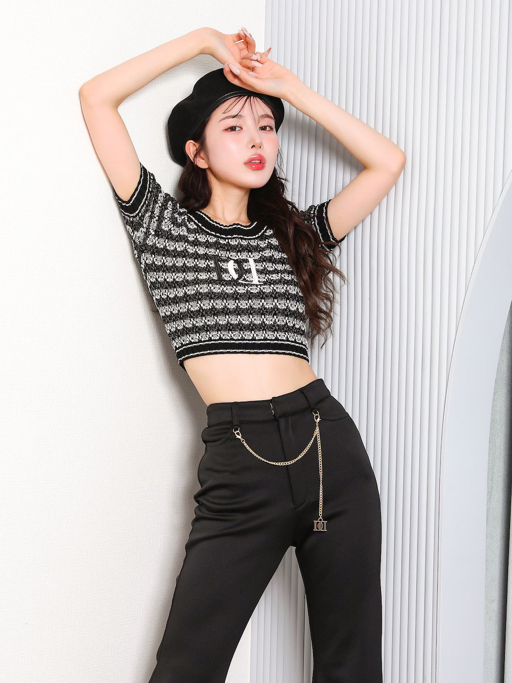 darich ダーリッチ ボーダーベアホルターニットトップス　なぁちゃん DDマリンボーダーニットトップス – Darich (ダーリッチ)