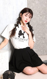 アニマルシルエットTシャツ