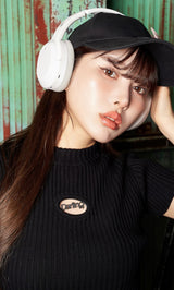 モデル：160cm（着用サイズ：FREE　着用カラー：BLK）