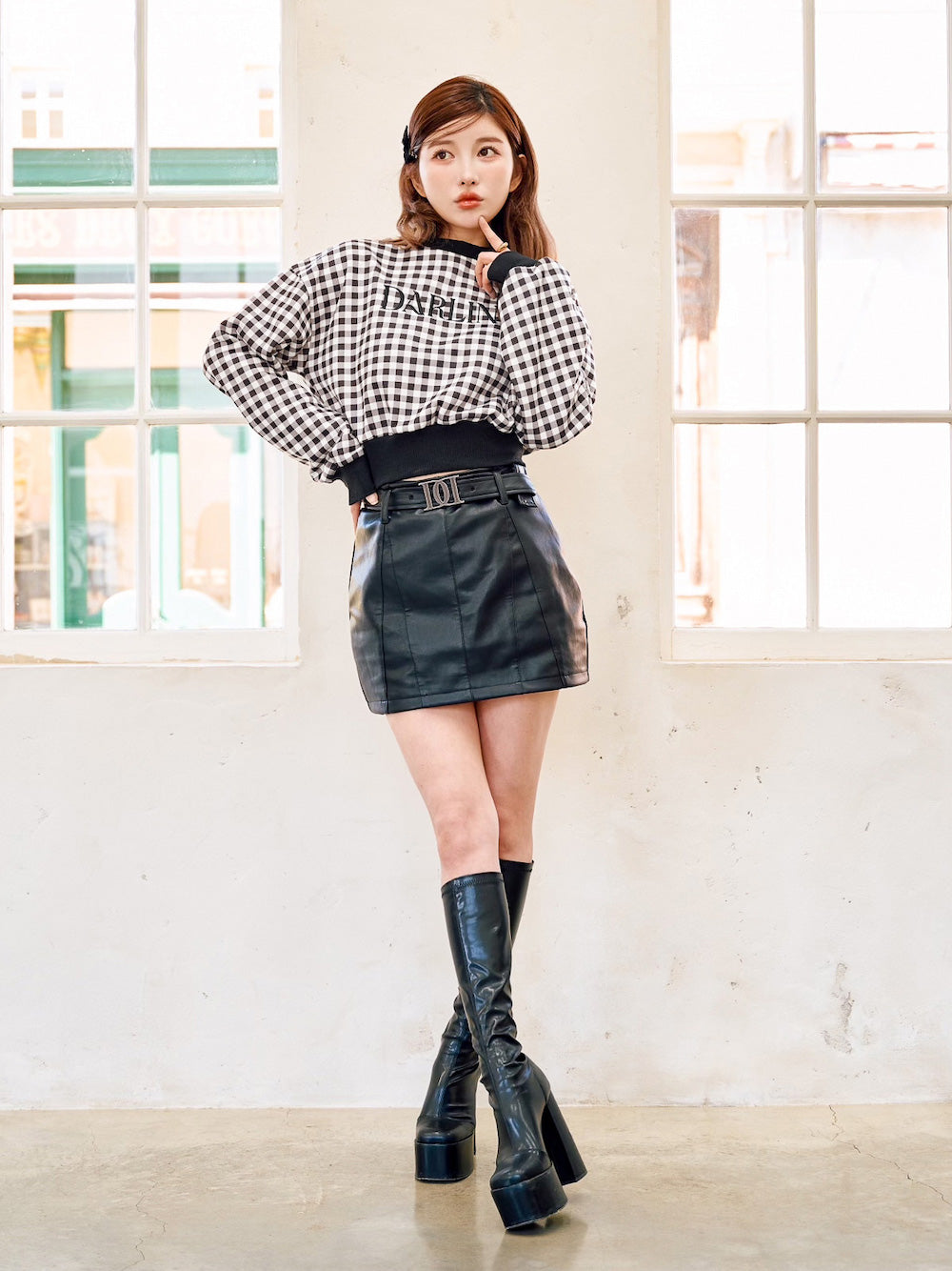 ダーリッチミニスカート Darich スカート ミックスフリルミニスカート : ZOZOTOWN Yahoo