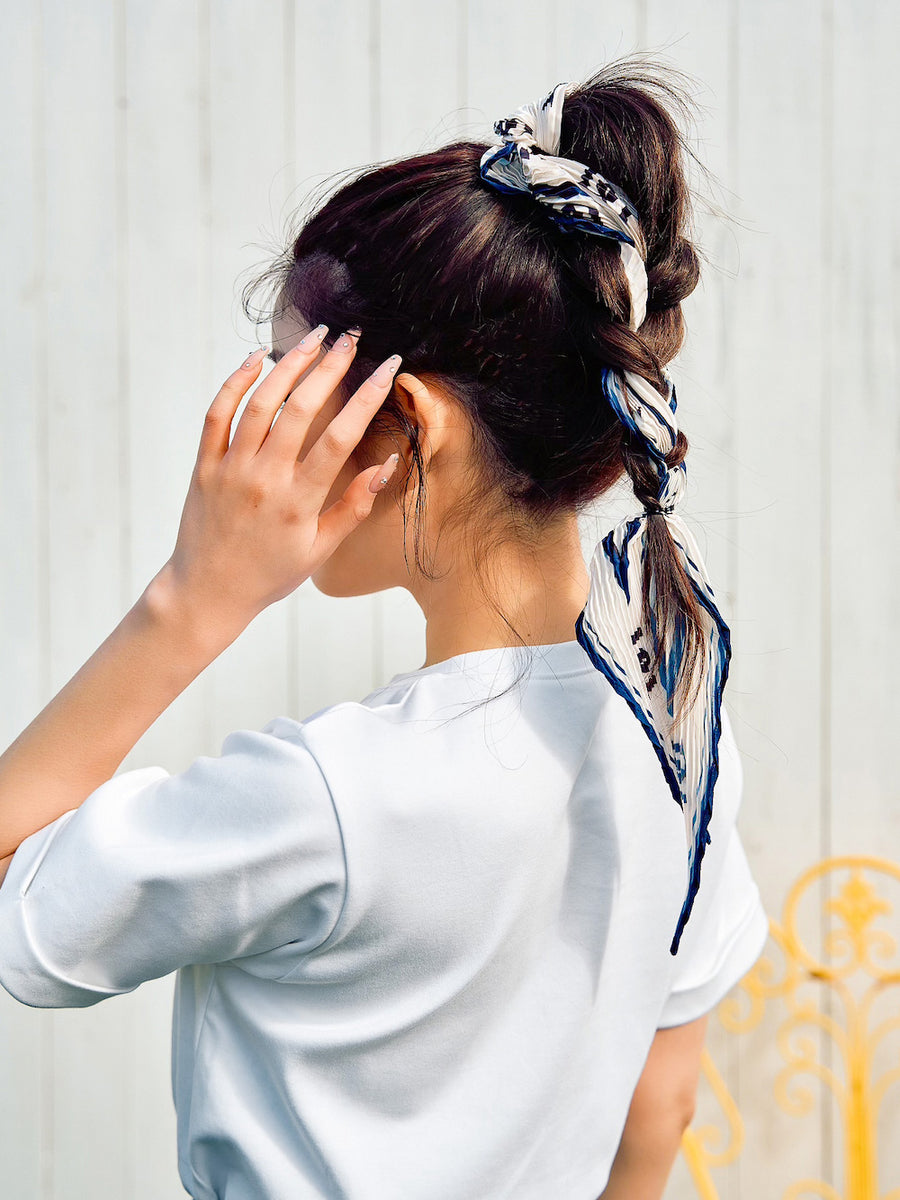 DDプリーツスカーフ